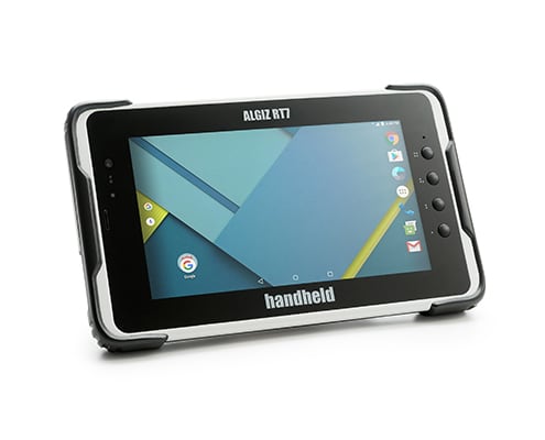 Handheld Algiz RT7 in profile