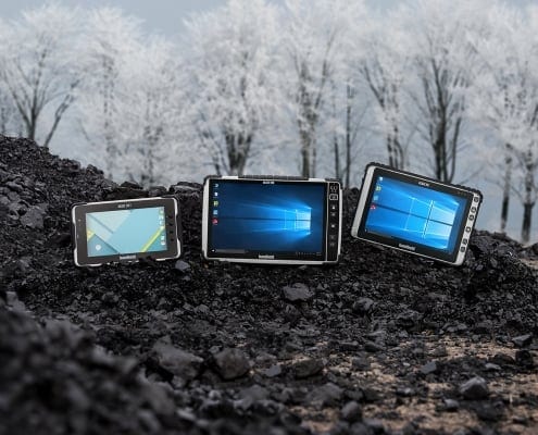 handheld rugged tablets outdoor winter