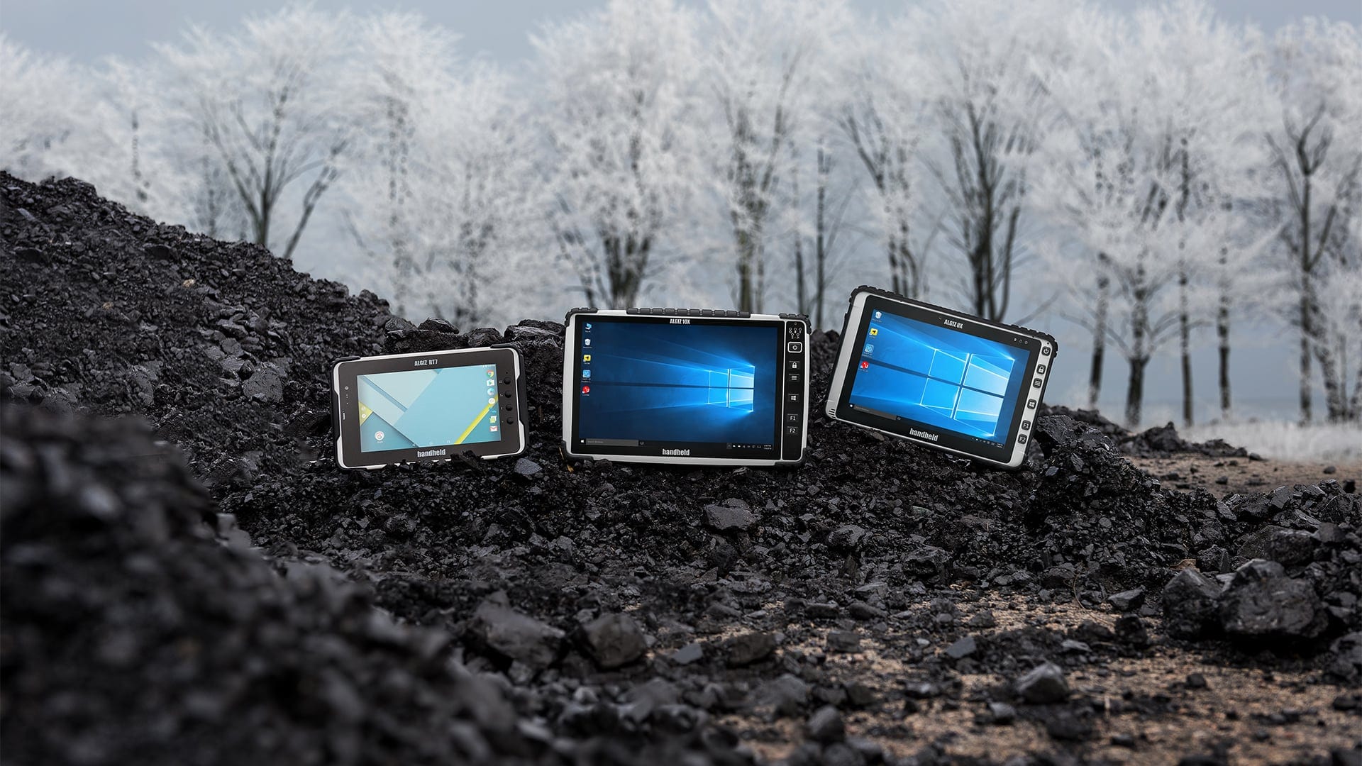 handheld rugged tablets outdoor winter