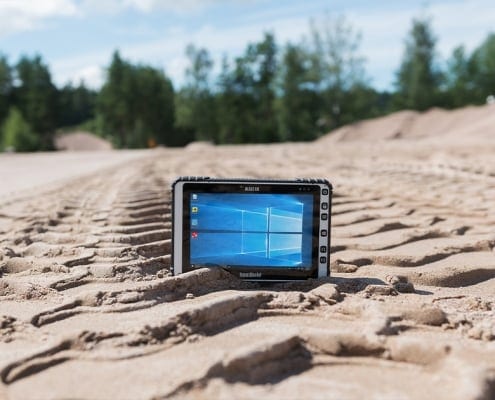 handheld algiz 8x in sand