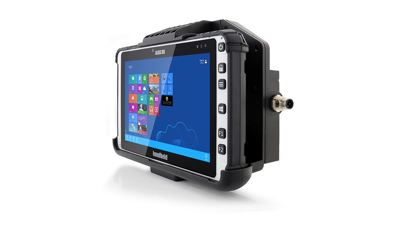 handheld algiz 8x lockable vehicle dock