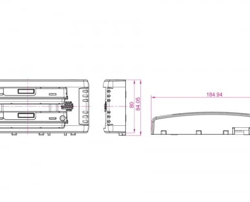 handheld algiz 8x twin battery charger drawing