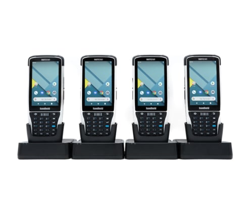 handheld nautiz x41 four slot charging station