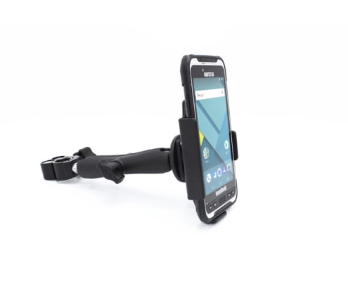 handheld nautiz x6 in pole mount