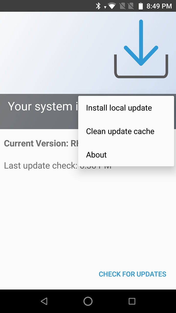 android screenshot