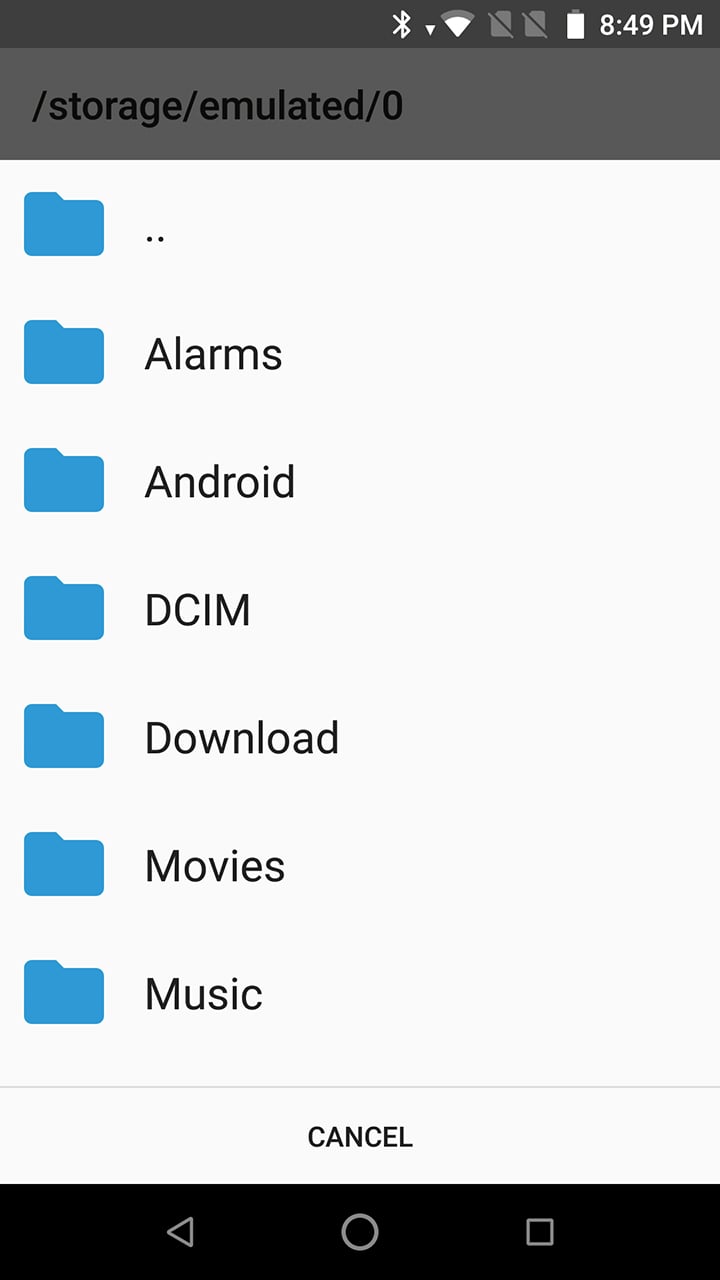android screenshot