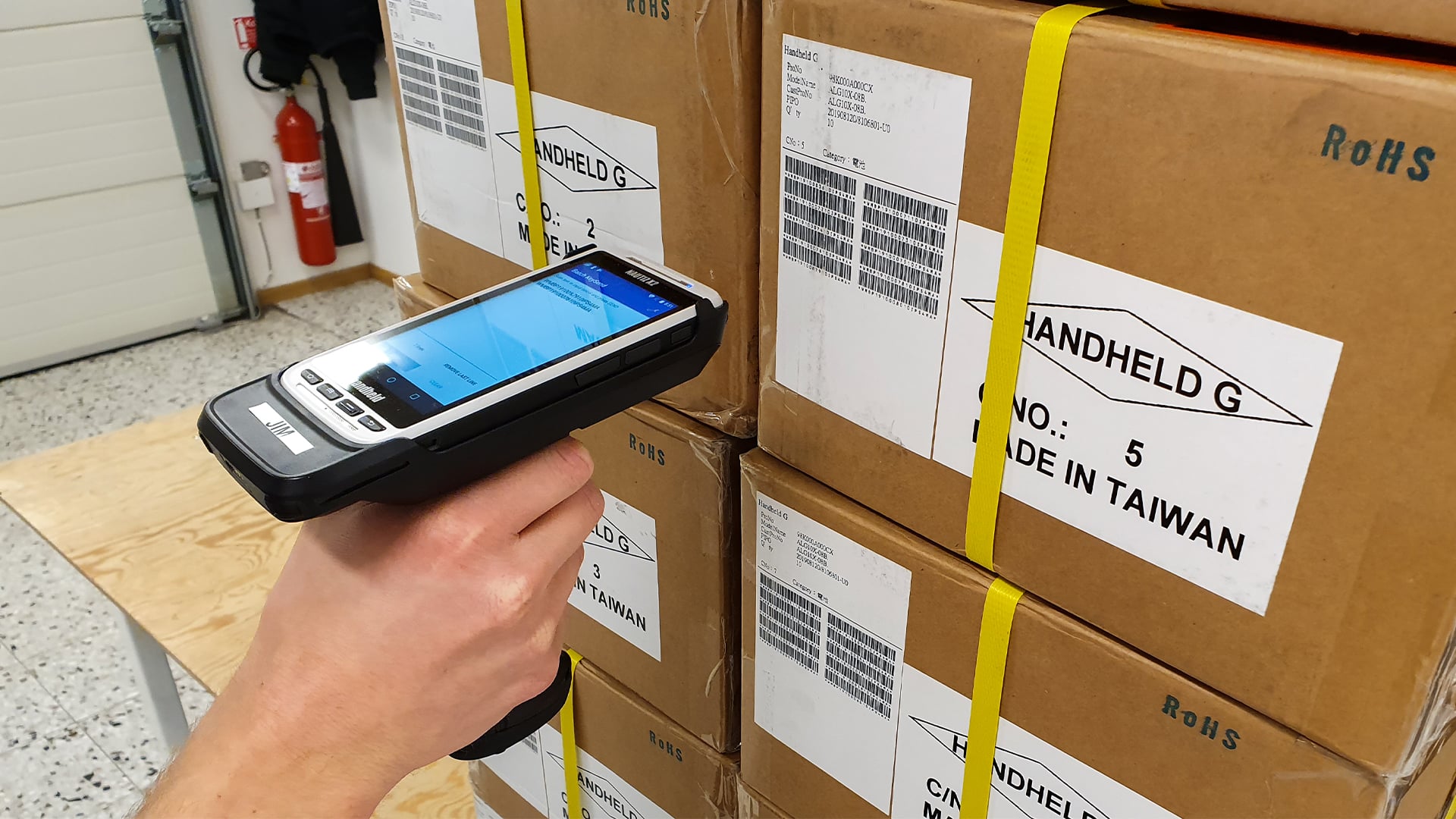 Warehouse management with X2 Handheld