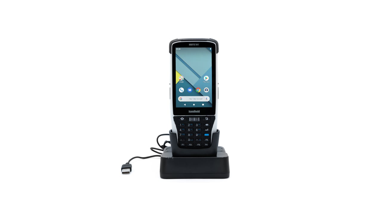 handheld nautiz x41 desktop dock