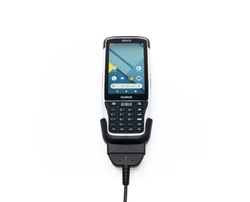 handheld nautiz x41 in docking charger