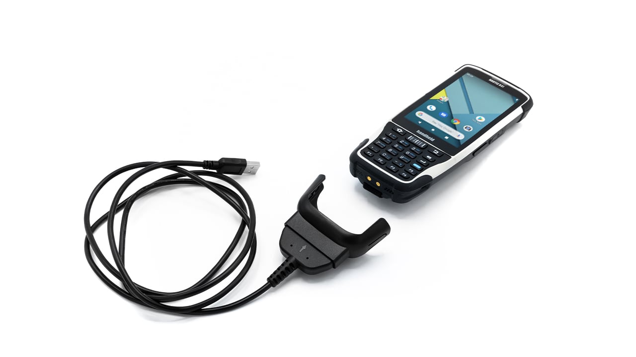 handheld nautiz x41 with docking charger