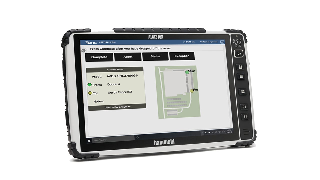 Yard Management System With Rugged Tablets Handheld Yard Management System With Rugged Tablets Handheld