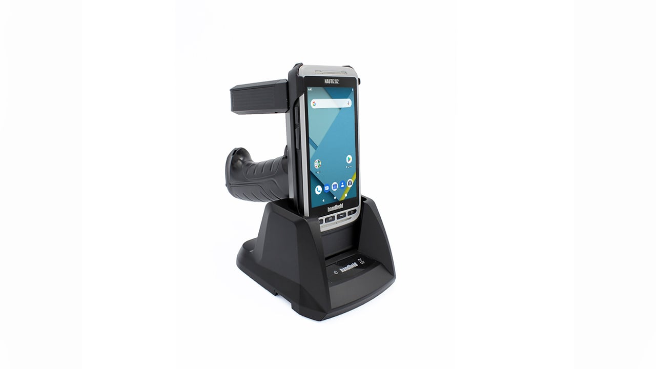 handheld nautiz x2 pistol grip ultra-high frequency module