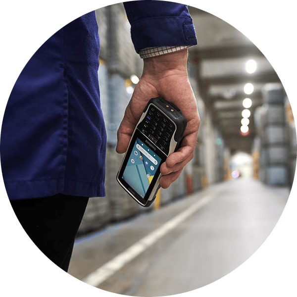 Handheld streamlines Warehouse Scanning Handheld