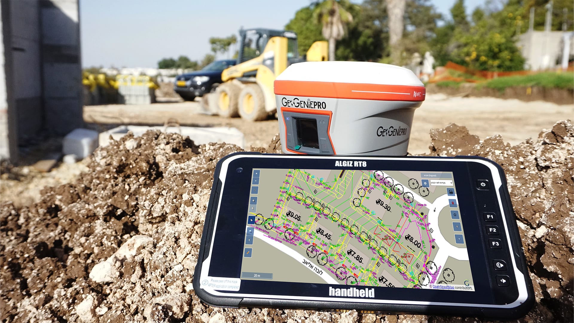 Genius surveying made easy with GeoGenie Handheld